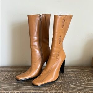 Elegant Tan Leather Boots